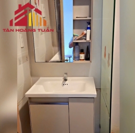 Bộ tủ gương lavabo phòng tắm cao cấp 013