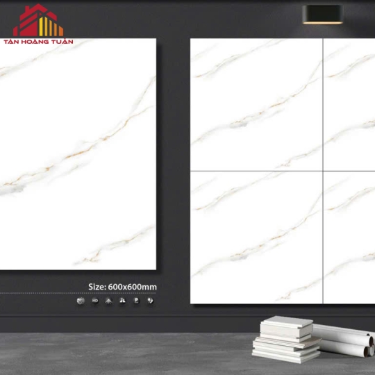 Gạch lát nền bóng kính 14 | 80x80 