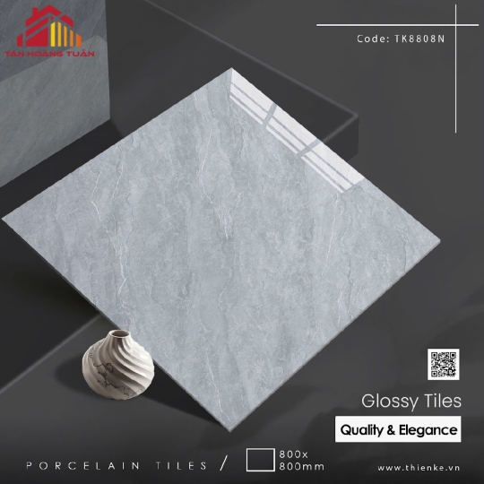 Gạch lát nền bóng kính 15 | 80x80 