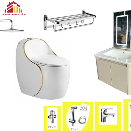 Bộ Combo Thiết Bị Vệ Sinh COPPER 03